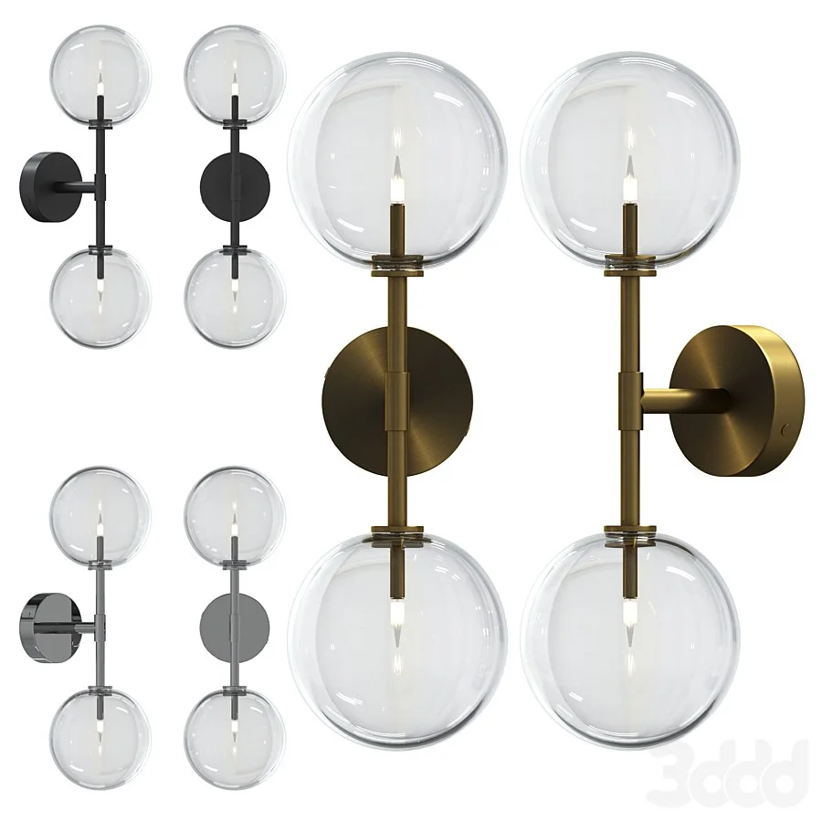 Wall lamp DAWN DUAL by Schwung Home